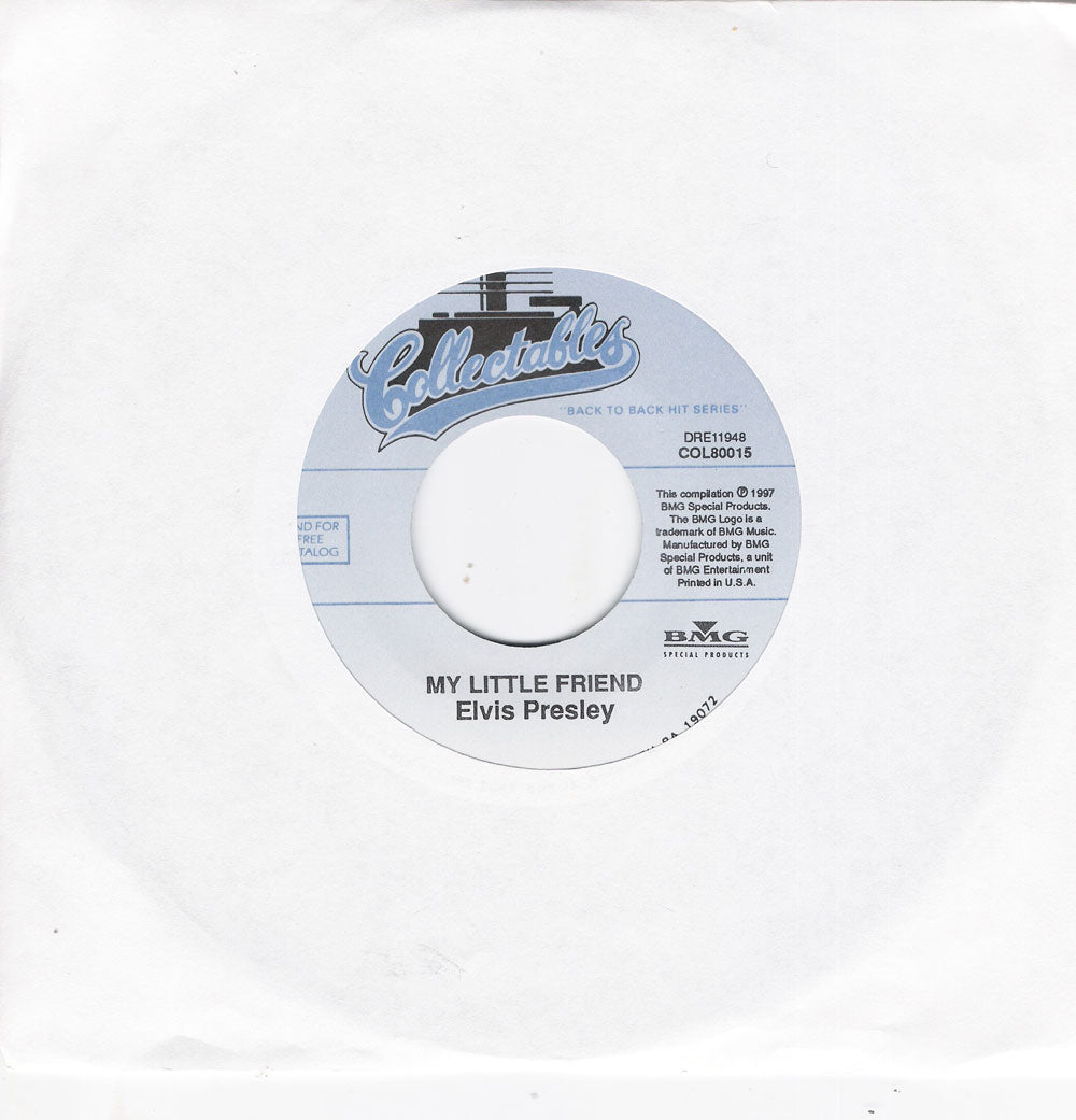 Single - Elvis Presley - Kentucky Rain , My Little Friend