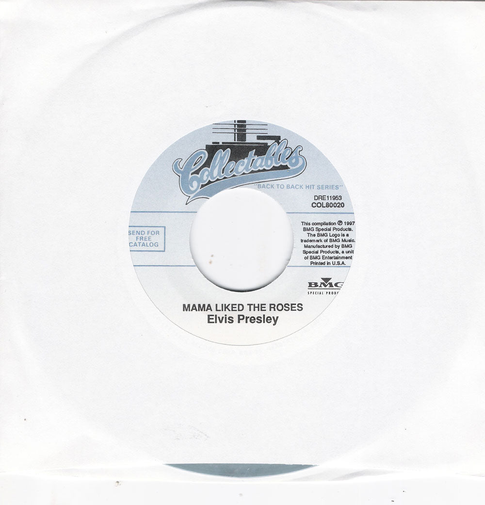 Single - Elvis Presley - Mama Liked The Roses Wonder Of You
