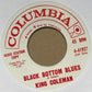 Single - King Coleman - Bulldog / Black Bottom Blues