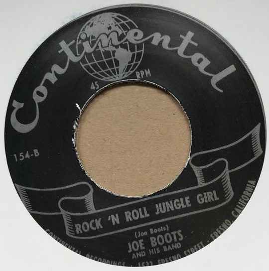 Single - Joe Boots - Well Alright , Rock'n'Roll Jungle Girl