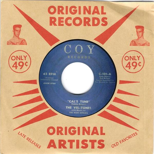 Single - Vel-Tones - Playboy, Cal's Tune