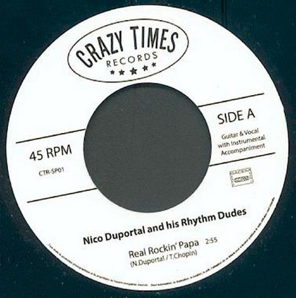Single - Nico Duportal & His Rhythm Dudes - Real Rockin' Papa