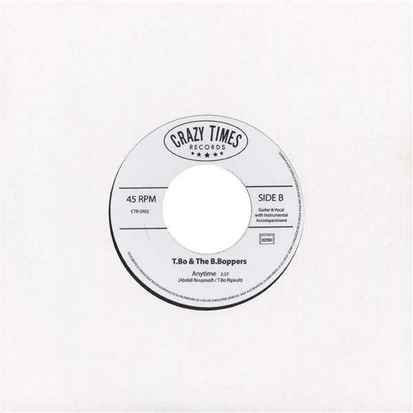 Single - T. Bo & The B. Boppers - Let Me Drive You Home, Anytime