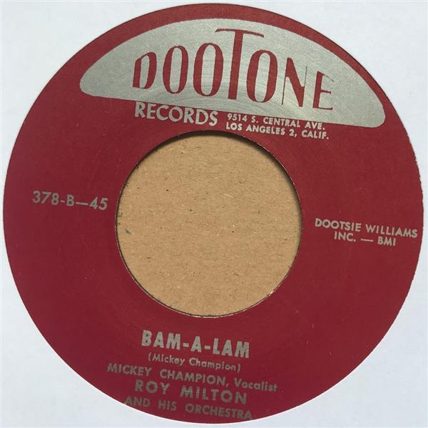 Single - Mickey Champion - Bam - A - Lam / I’m A Woman