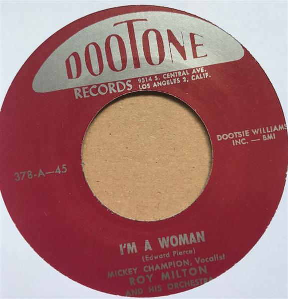 Single - Mickey Champion - Bam - A - Lam / I’m A Woman
