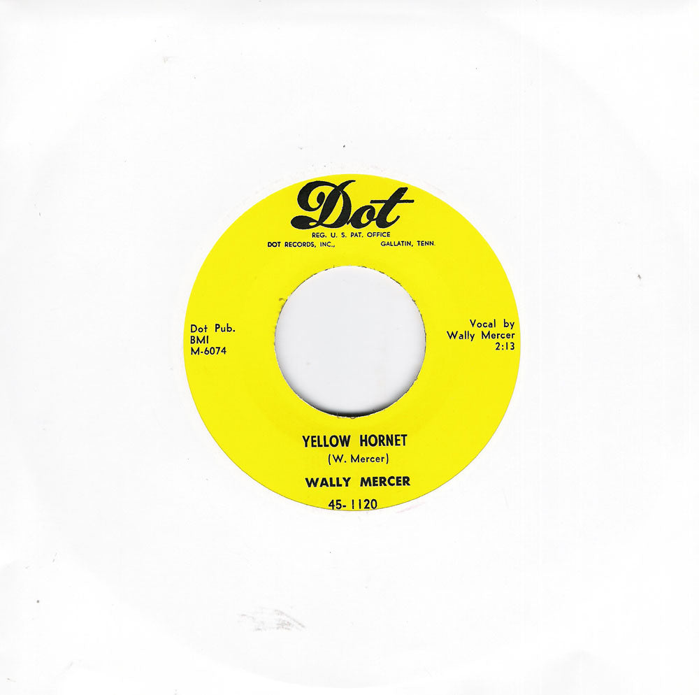 Single - Wally Mercer - Rock Around The Clock, Yellow Hornet