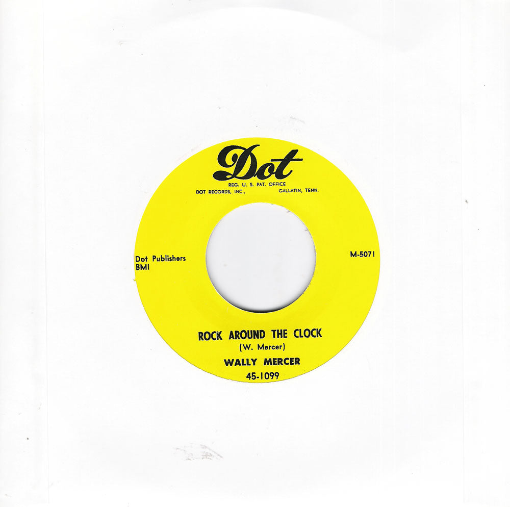 Single - Wally Mercer - Rock Around The Clock, Yellow Hornet