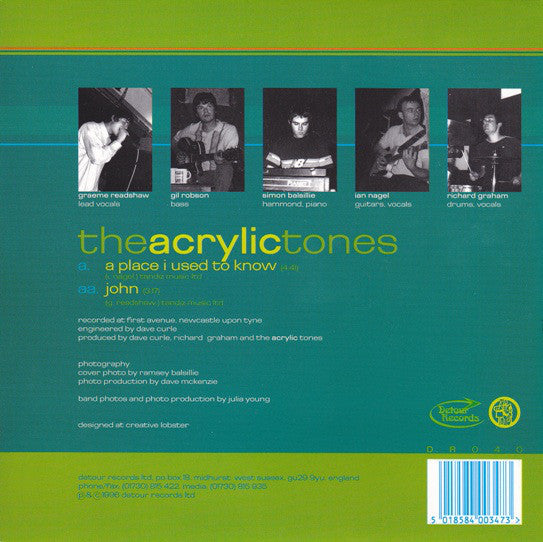 Single - Acrylic Tones - A Place I Used To Know