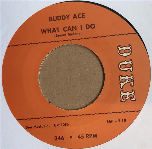Single - Buddy Ace - Screaming Please / What Can I Do