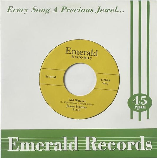 Single - Jason Starday - Girl Watcher / You're Gonna Need Me