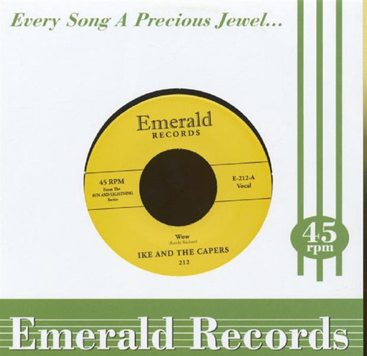 Single - Ike & the Capers - Wow, All I Can See Is Blue