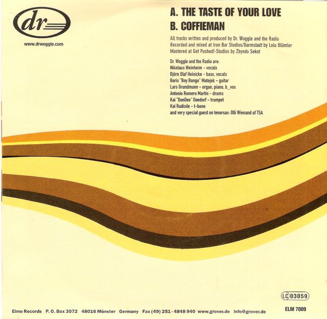 Single - Dr. Woggle And The Radio - The Taste Of Your Love