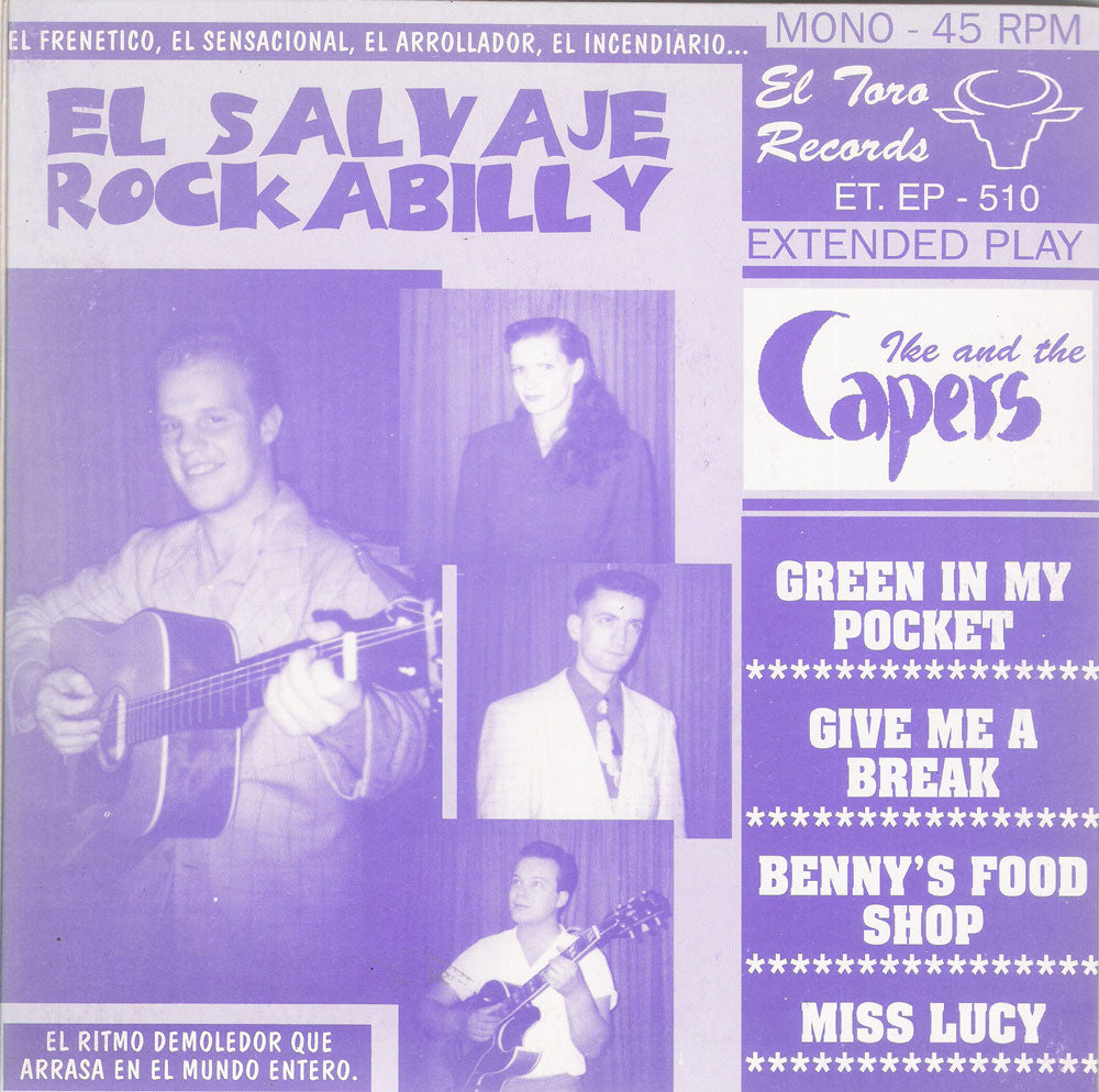 Single - Ike & the Capers - El Salvaje Rockabilly