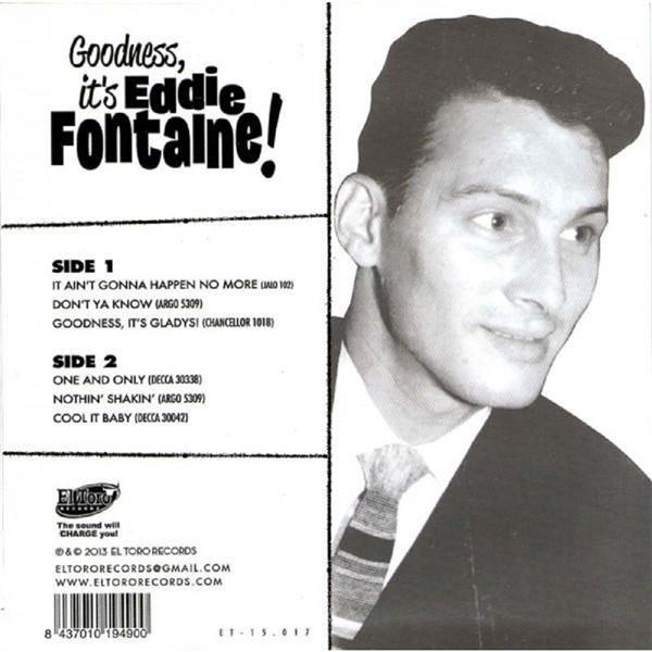 Single - Eddie Fontaine - Goodness, It's Eddie Fontaine