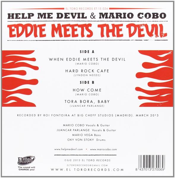 Single - Help Me Devil And Mario Cobo - Eddie Meets The Devil