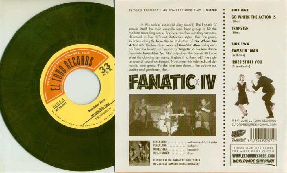 Single - Fanatic IV - Go Where The Action Is