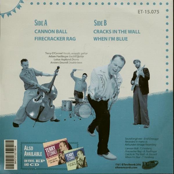 Single - Terry O'Connell and his Pilots - Cannon Ball