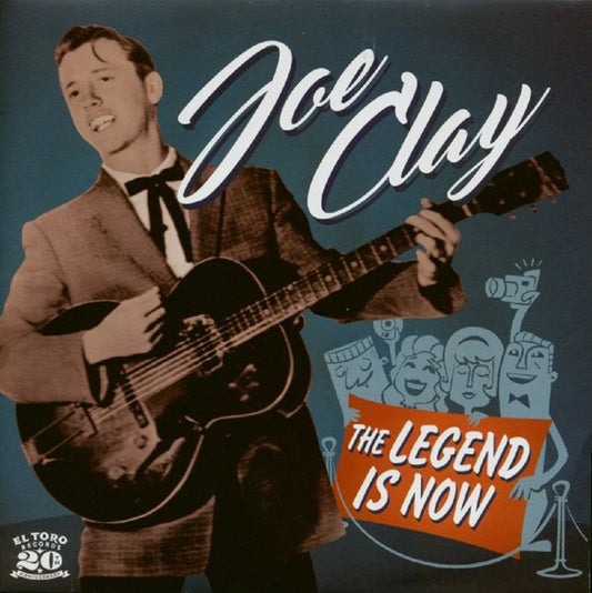 Single - Joe Clay - The Legend Is Now, blue