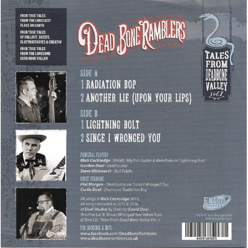 Single - Dead Bone Ramblers - Tales from Dead Bone Valley Vol.1