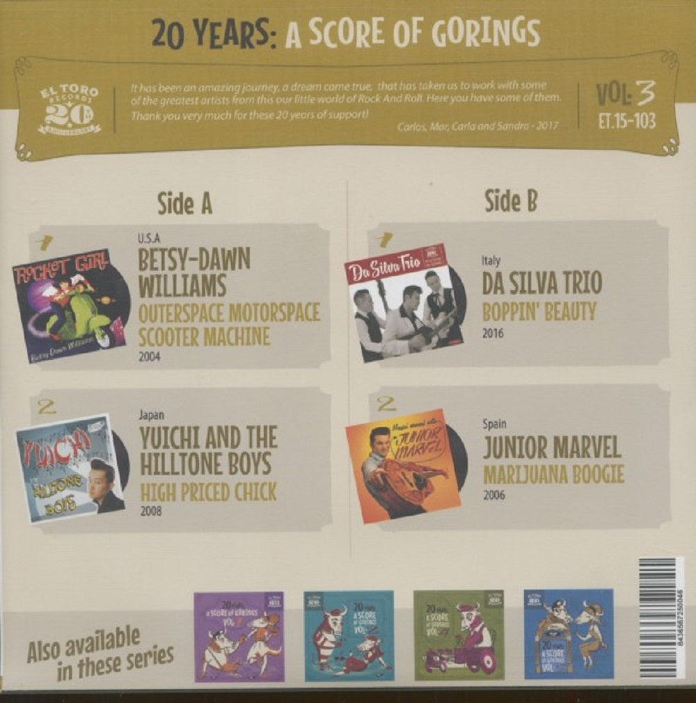 Single - VA - 20 Years - A Score Of Gorings Vol. 3