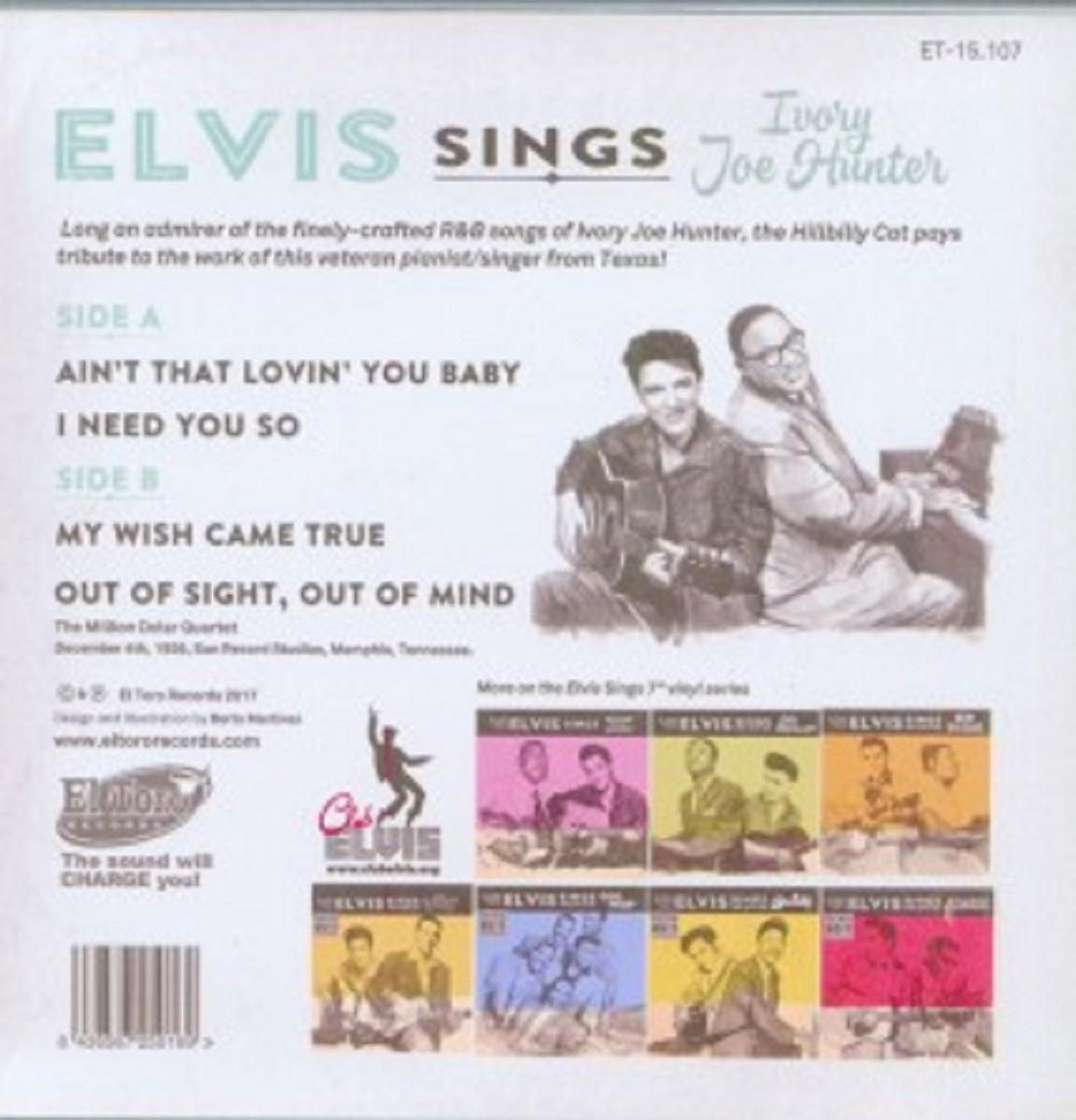 Single - Elvis Presley - Sings Ivory Joe Hunter