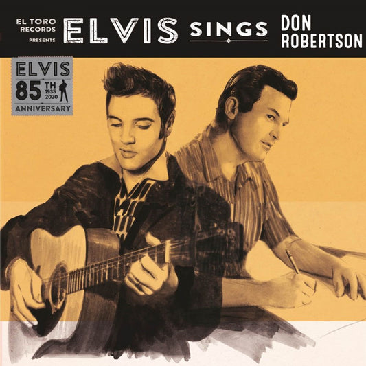 Single - Elvis Presley - Sings Don Robertson