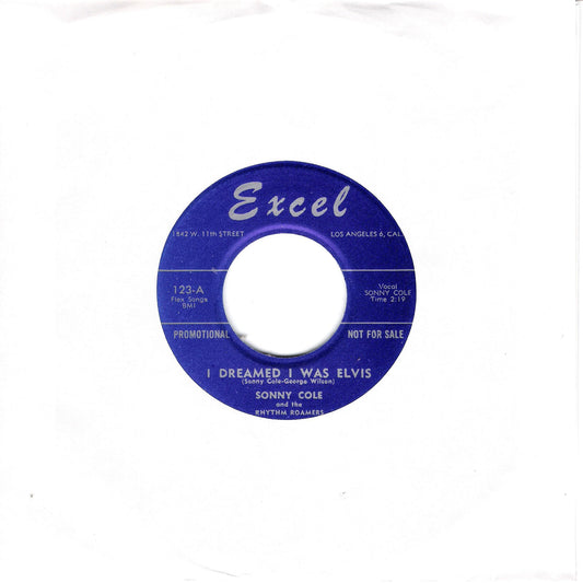 Single - Sonny Cole - I Dreamed I Was Elvis, Curfew Cop