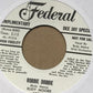 Single - Rudy Moore - Robbie Dobbie; I'll Be Home To See You Tomorrow Night
