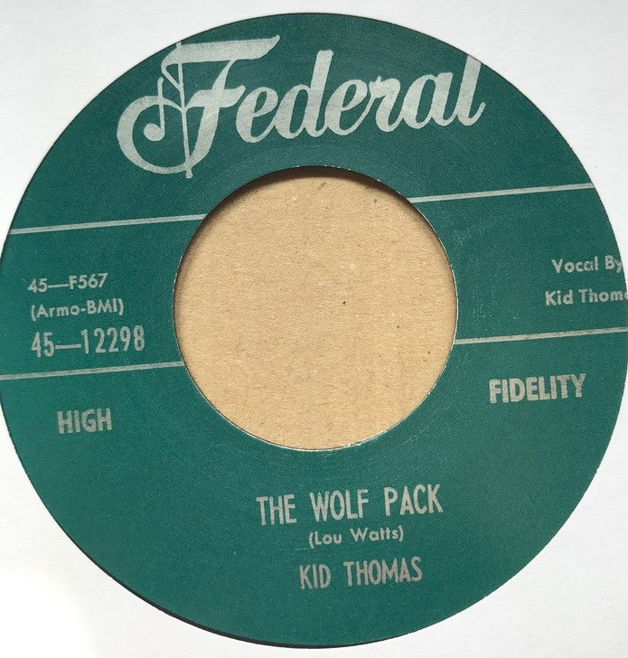 Single - Kid Thomas - Wolf Pack / The Spell
