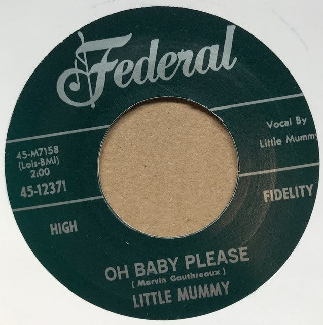 Single - Little Mummy - Oh Baby Please / Where You At Jack