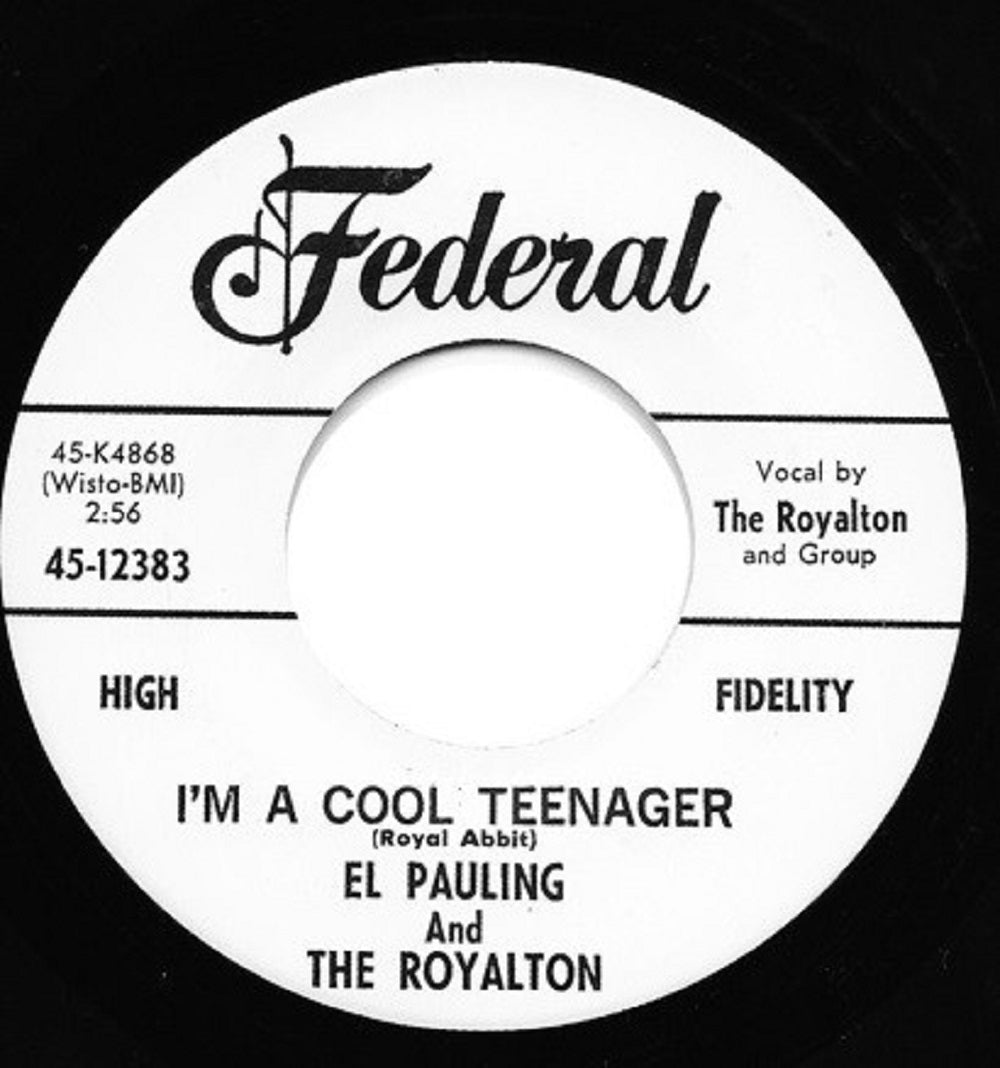 Single - El Pauling - Solid Rock; I'm A Cool Teenager