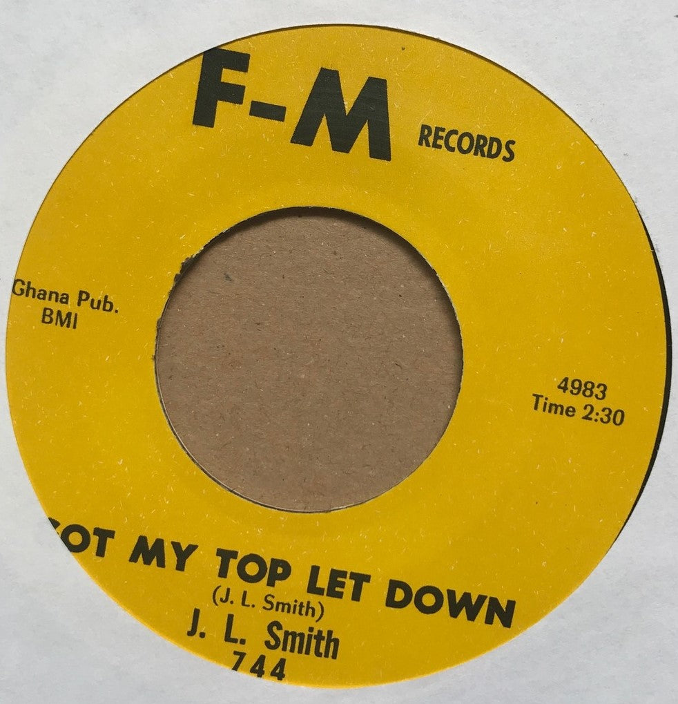 nSingle - J.L. Smith - If It's Too Late; Got My Top Let Down