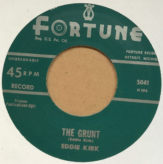 Single - Eddie Kirk - The Grunt / Every Hour, Every Minute