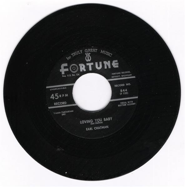 Single - Earl Chatman - Take Two Steps Back/ Loving You Baby