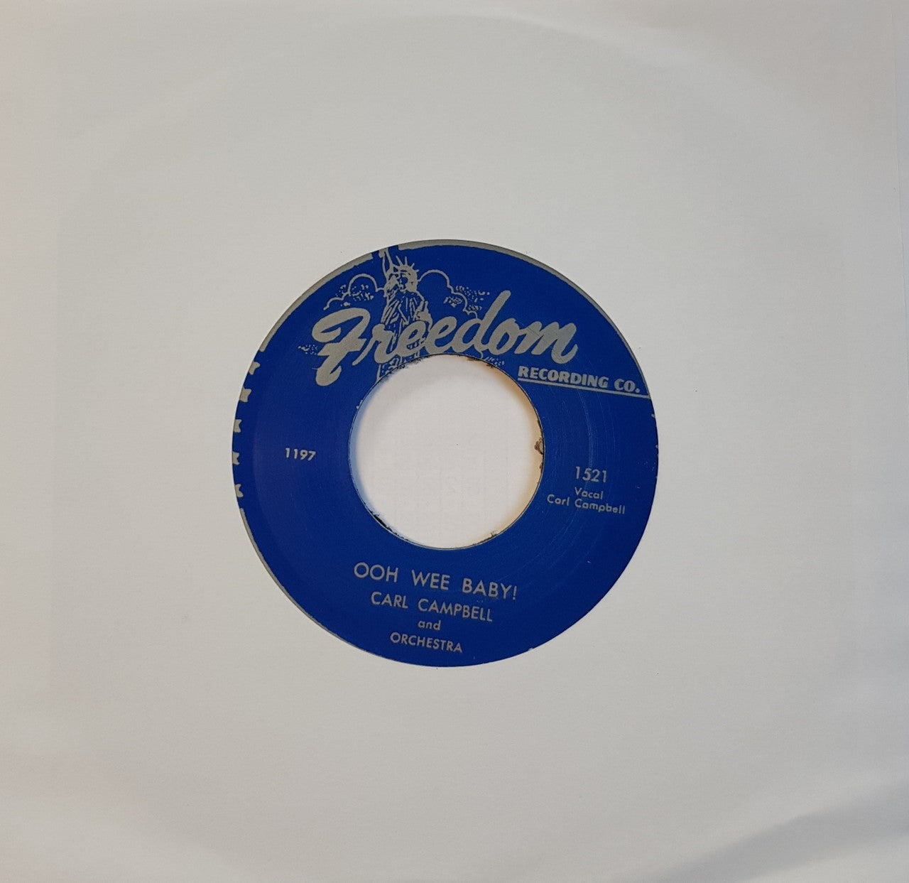 Single - VA - Carl Campbell - Ooh Wee Baby!/ L.C. Williams - Shout Baby Shout