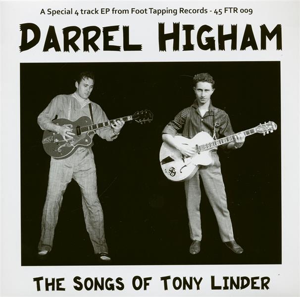 Single - Darrel Higham - Songs Of Tony Linder