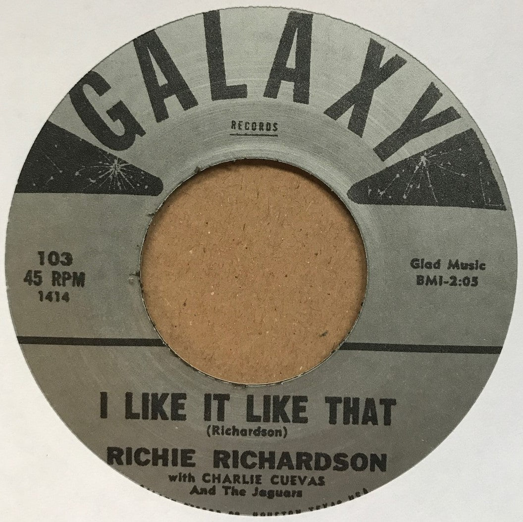 Single - Richie Richardson - The Jump / I Like It Like That