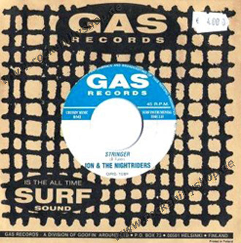 Single - Jon & The Nightriders - Stringer, Thunder Over Rincon