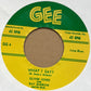 Single - Eddie ‘Tex’ Curtis - Shake Pretty Baby Shake / Oliver Jones - What I Say