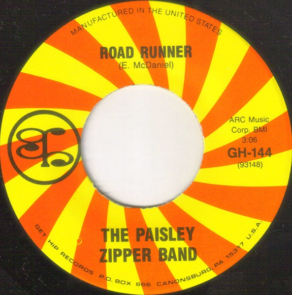 Single - Paisley Zipper Band - Roadrunner, Hey Joe