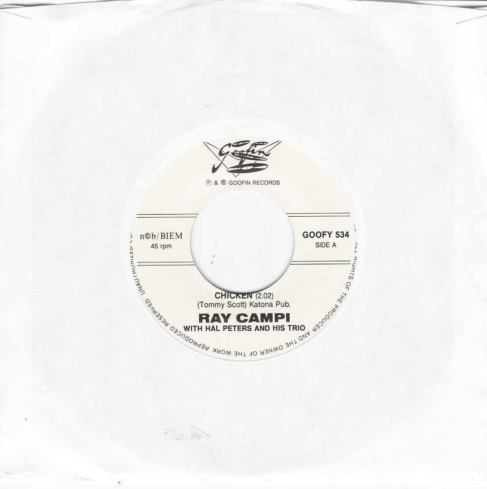 Single - Ray Campi with Hal Peters and his Trio - Chicken, Finlandia Is Grandia