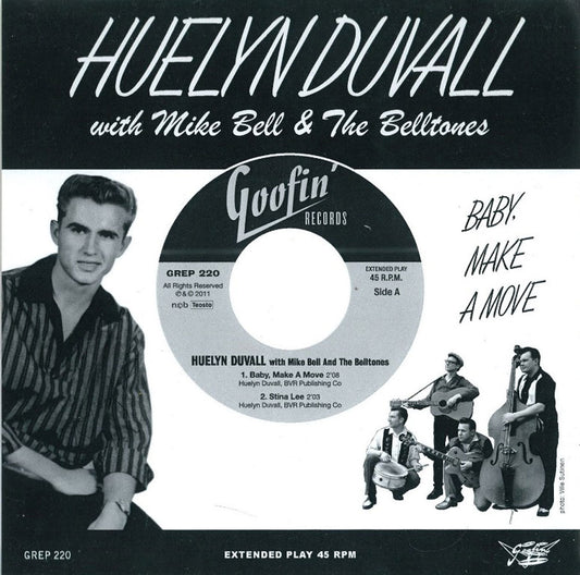 Single - Huelyn Duvall With Mike Bell & The Belltones - Baby Make A Move (EP)