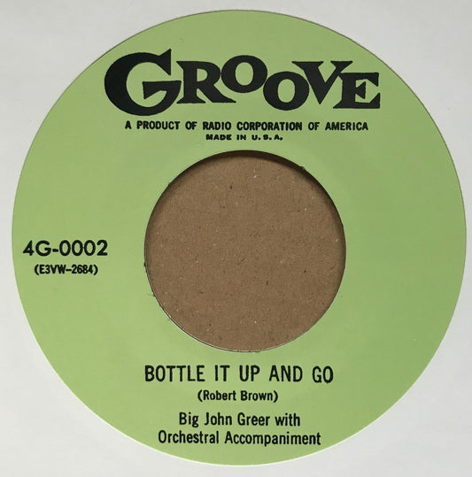 Single - John Greer - Bottle It Up & Go / Come Back Maybelline