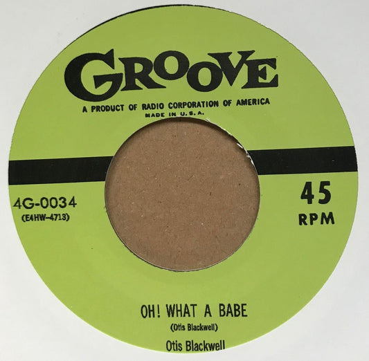 Single - Otis Blackwell - Oh What A Babe; Big Red McHouston - I'm Tired