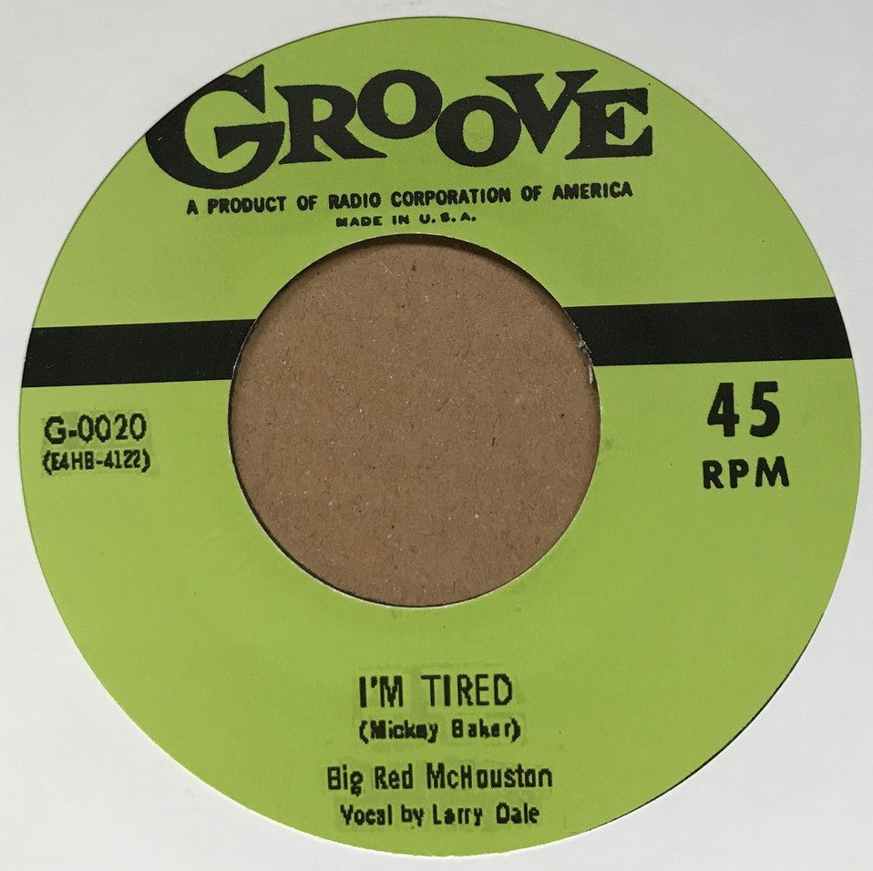 Single - Otis Blackwell - Oh What A Babe; Big Red McHouston - I'm Tired