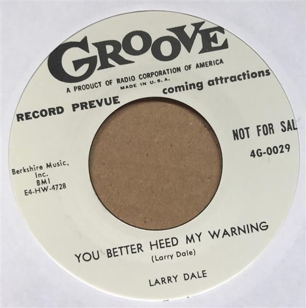 Single - VA - Buddy Lucas - High Low Jack / Larry Dale - You Better Heed My Warning