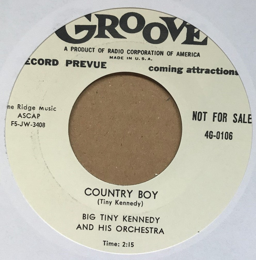 Single - Tiny Kennedy - Country Boy / I Need A Good Woman