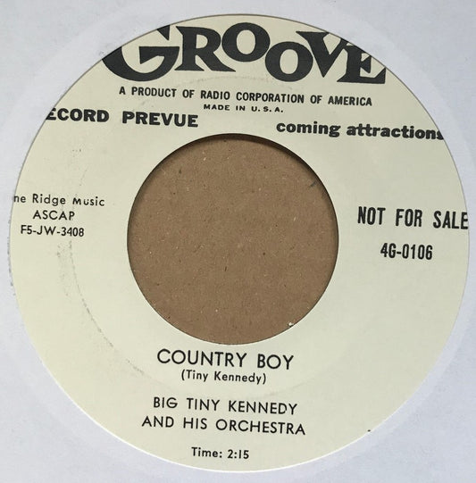 Single - Tiny Kennedy - Country Boy / I Need A Good Woman