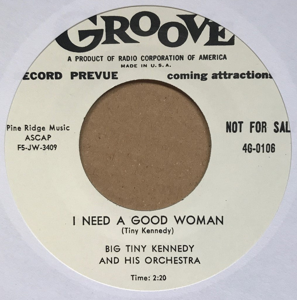 Single - Tiny Kennedy - Country Boy / I Need A Good Woman