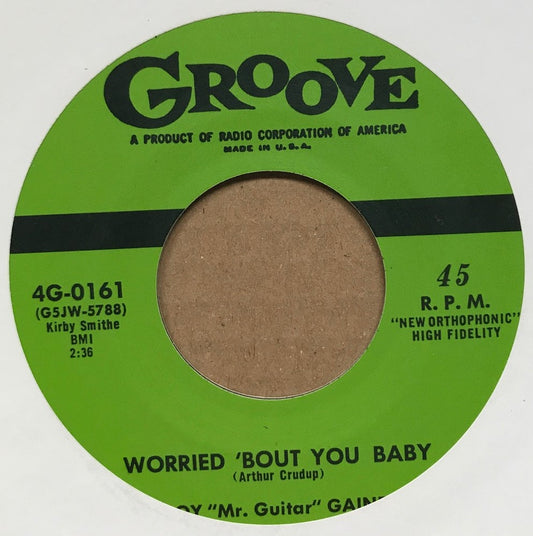 Single - Roy Gaines - Worried About You Baby / All My Life